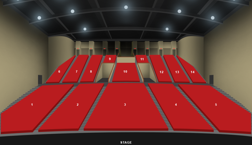 Carolina Opry Seating Chart