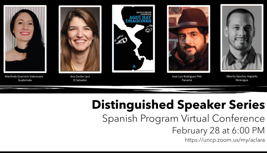 Distinguished Speaker Series Virtual Conference Feb. 28 6:00 PM Zoom