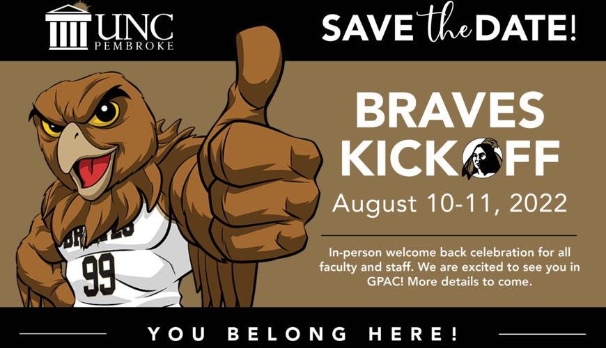 Braves Kickoff Save the Date - August 10 & 11, 2022