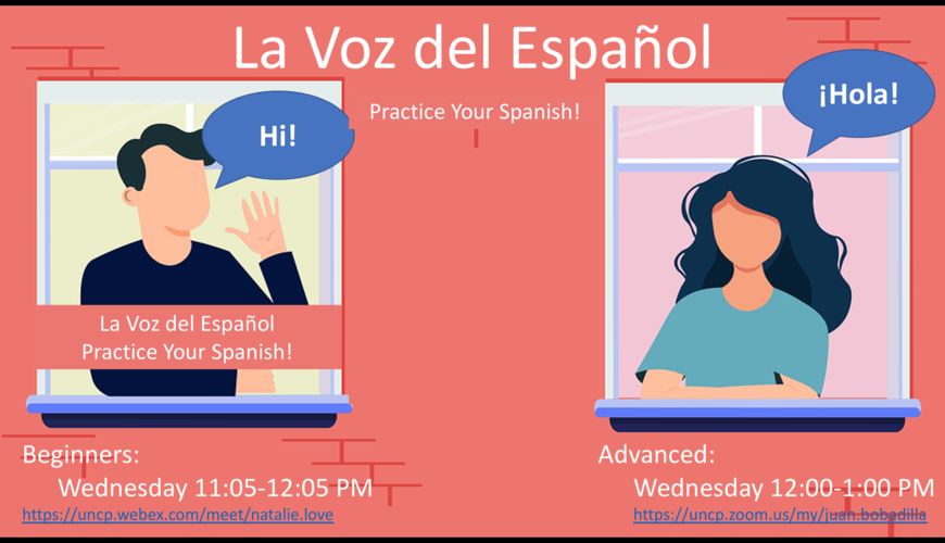La Voz del Espanol Meeting sessions
