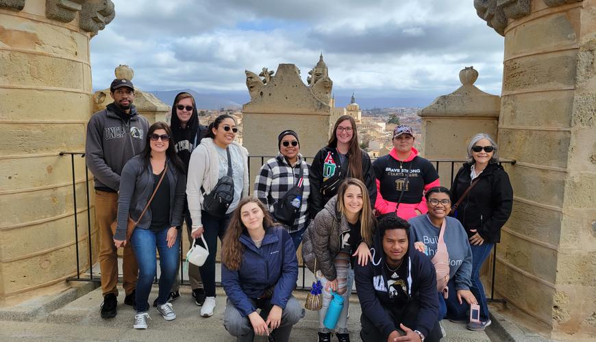 World Languages students visited Segovia.