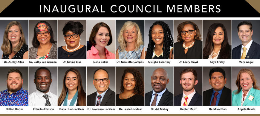 Inaugural Council Members
