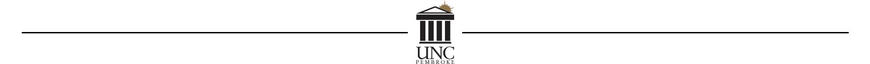 Web divider with UNCP logo.