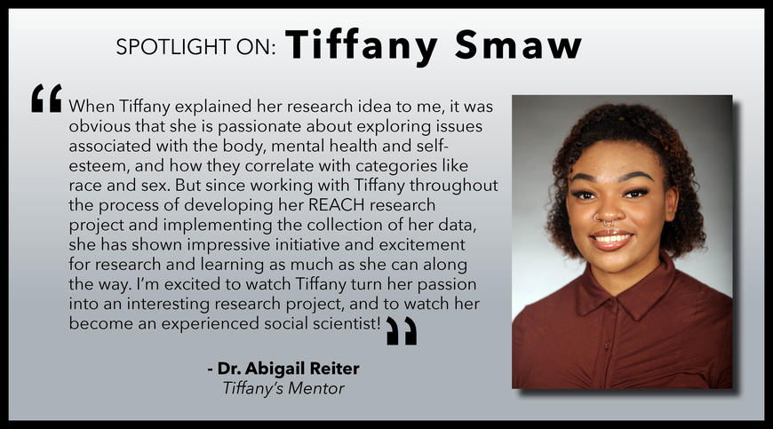 REACH Fellow Spotlight - Tiffany Smaw