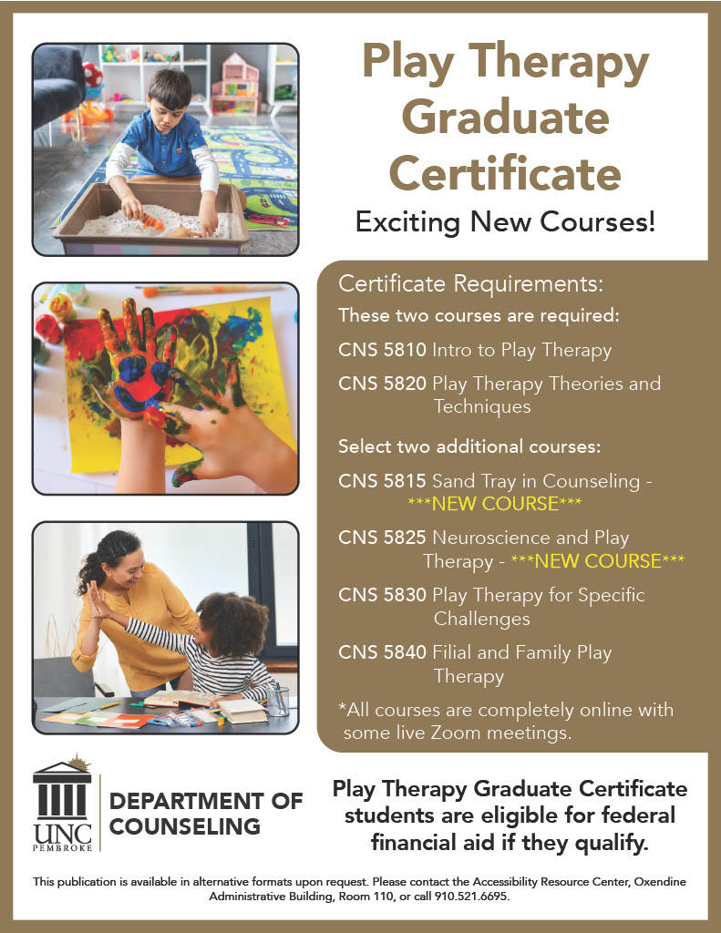 Play Therapy Graduate Certificate