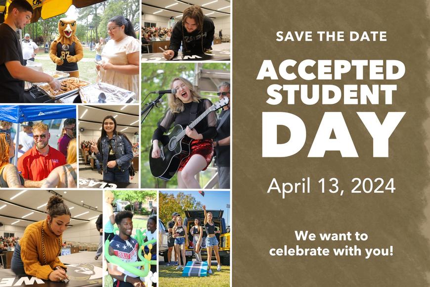 Accepted Student Day Postcard