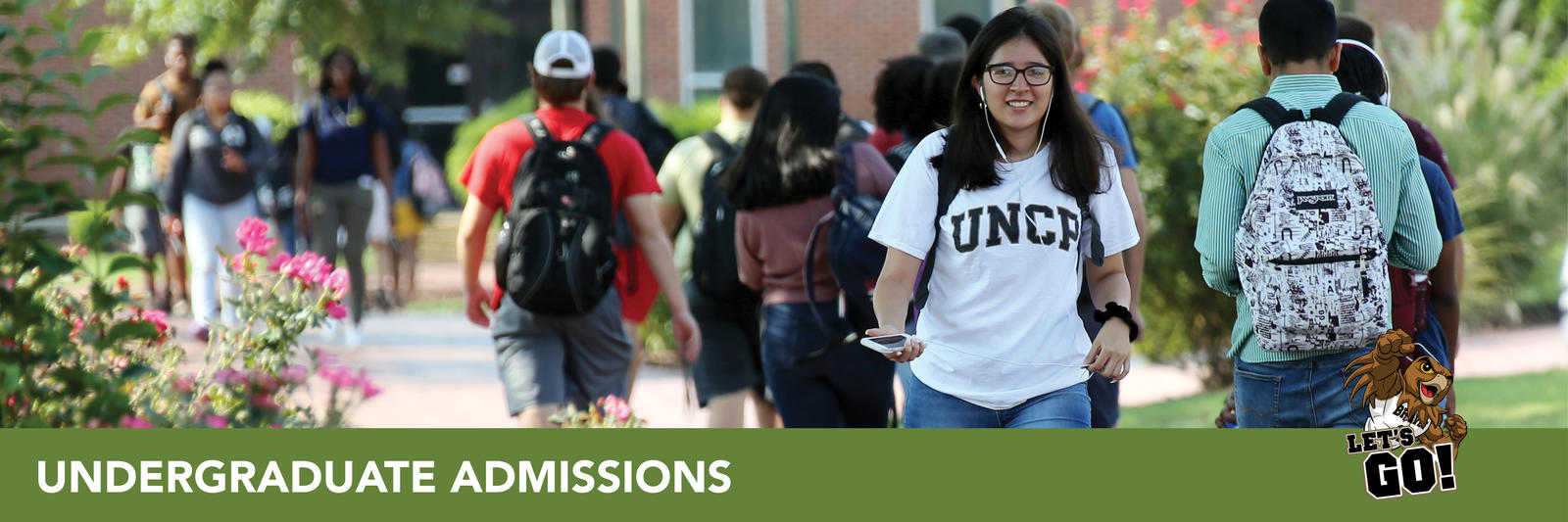 Explore Undergraduate Admissions at UNC Pembroke