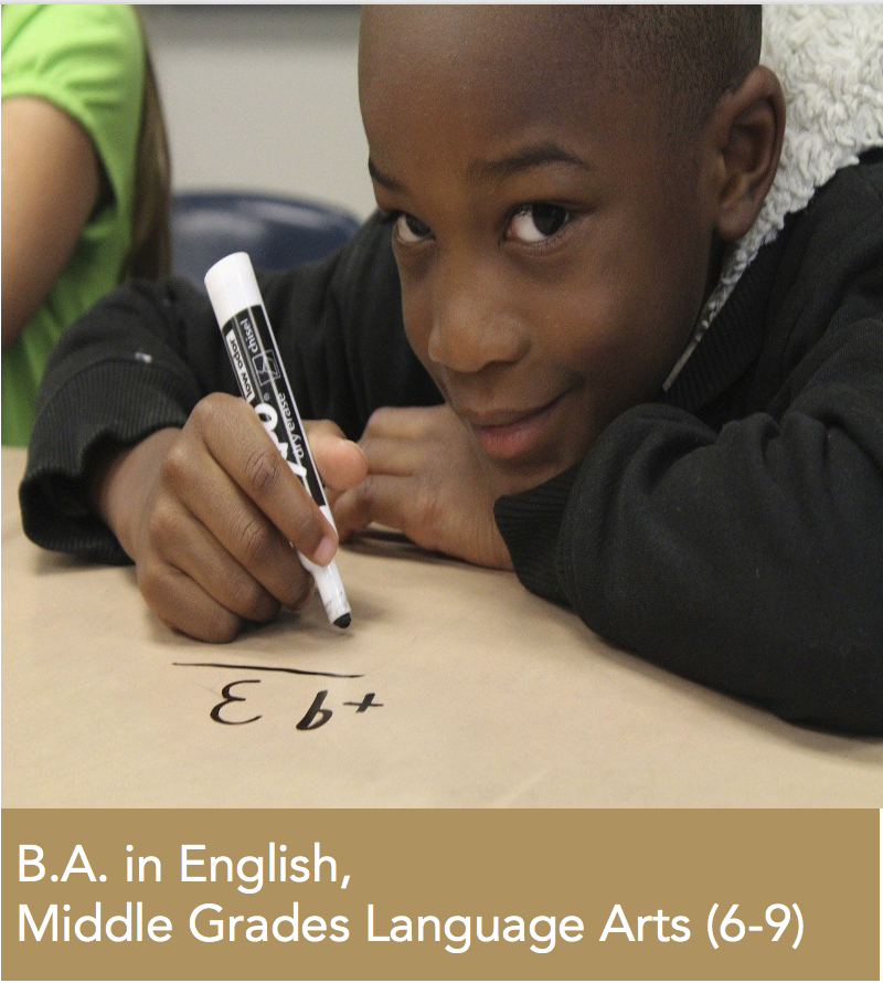 BA English Middle Grades Languages 6-9