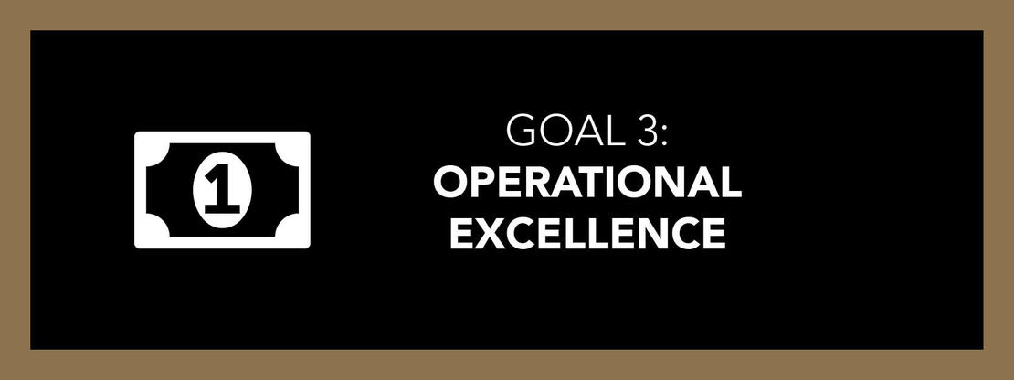 GOAL 3: Operational Excellence