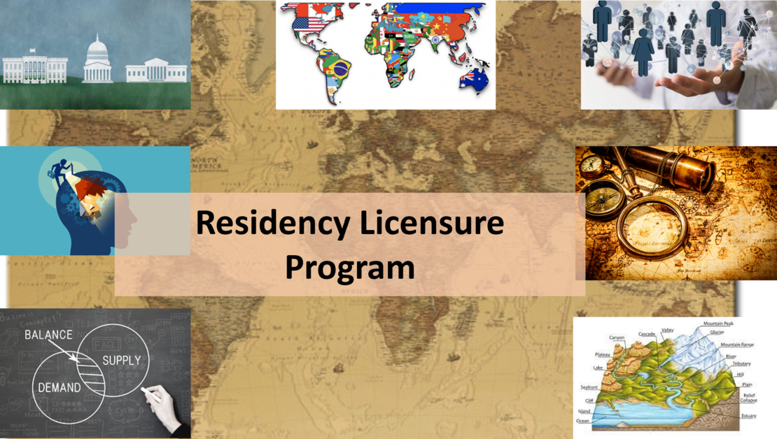 Residency Licensure Program 