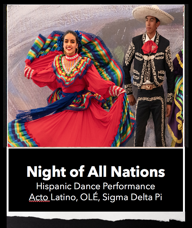 Night of All Nations Hispanic Dance Performance 