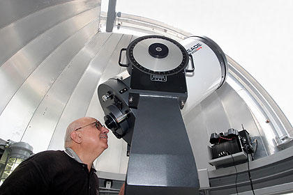 Jose D'Arruda in the Observatory