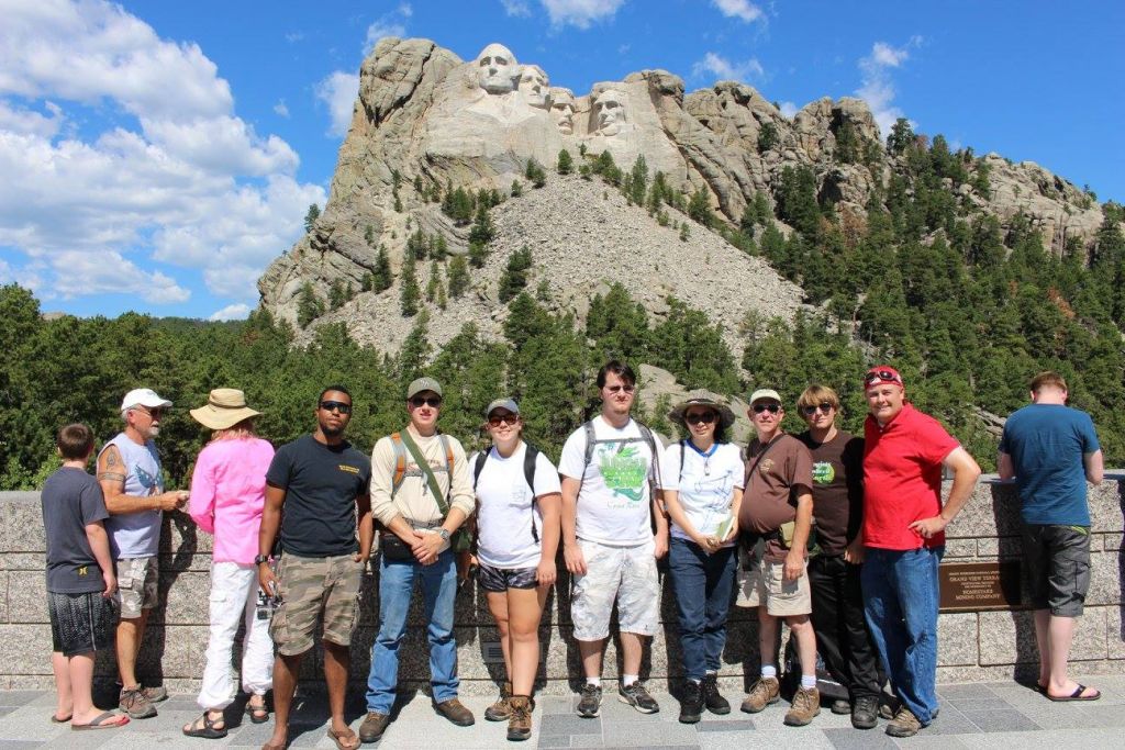 Summer 2016 Geology Field Trip @ Mount Rushmore