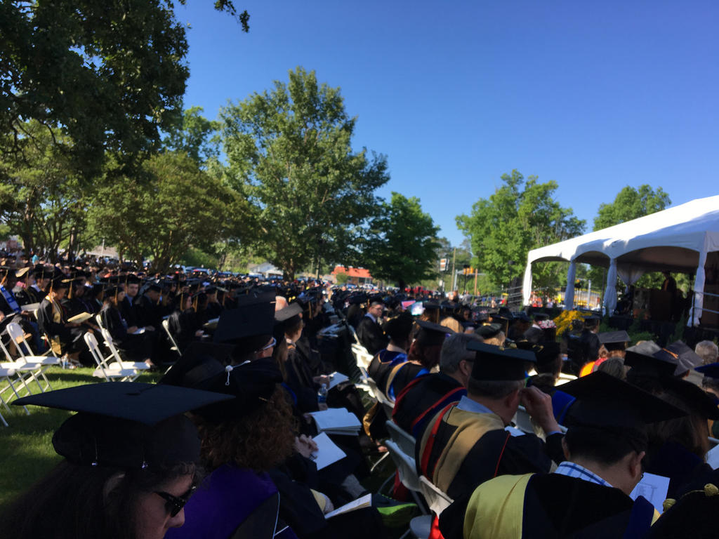 Spring 2016 commencement
