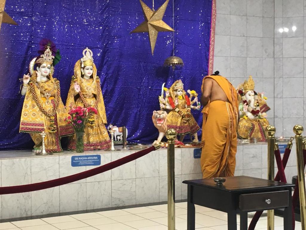 Puga Ceremony Fayetteville Hindu Temple