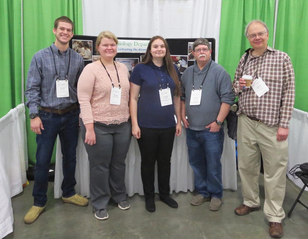 Grant Wood, Whitney Pittman, Ashley Lytle, and Drs. Andrew Ash and Martin Farley