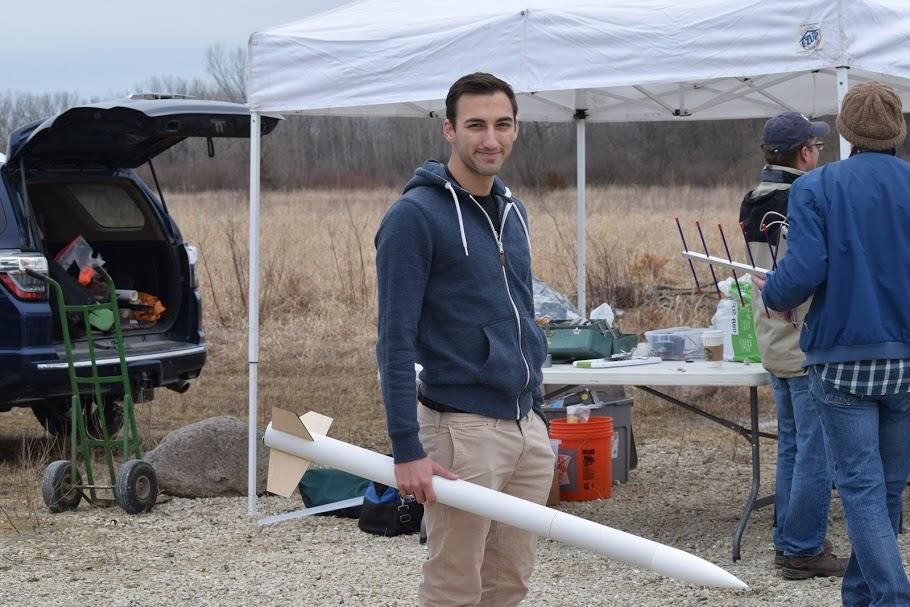 UNCP Rocket Launch Team Competing in Wisconsin, Spring 2018