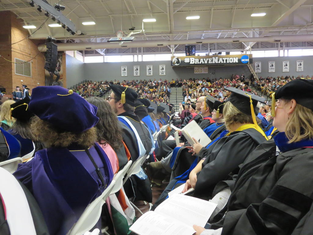 Faculty Attend Winter Commencement
