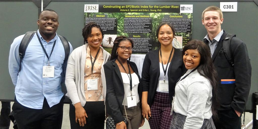 RISE Fellows and staff at ABRCMS 2018