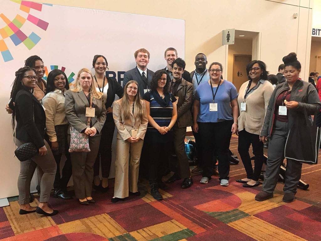 Group pic of RISE Fellows and staff at ABRCMS 2018