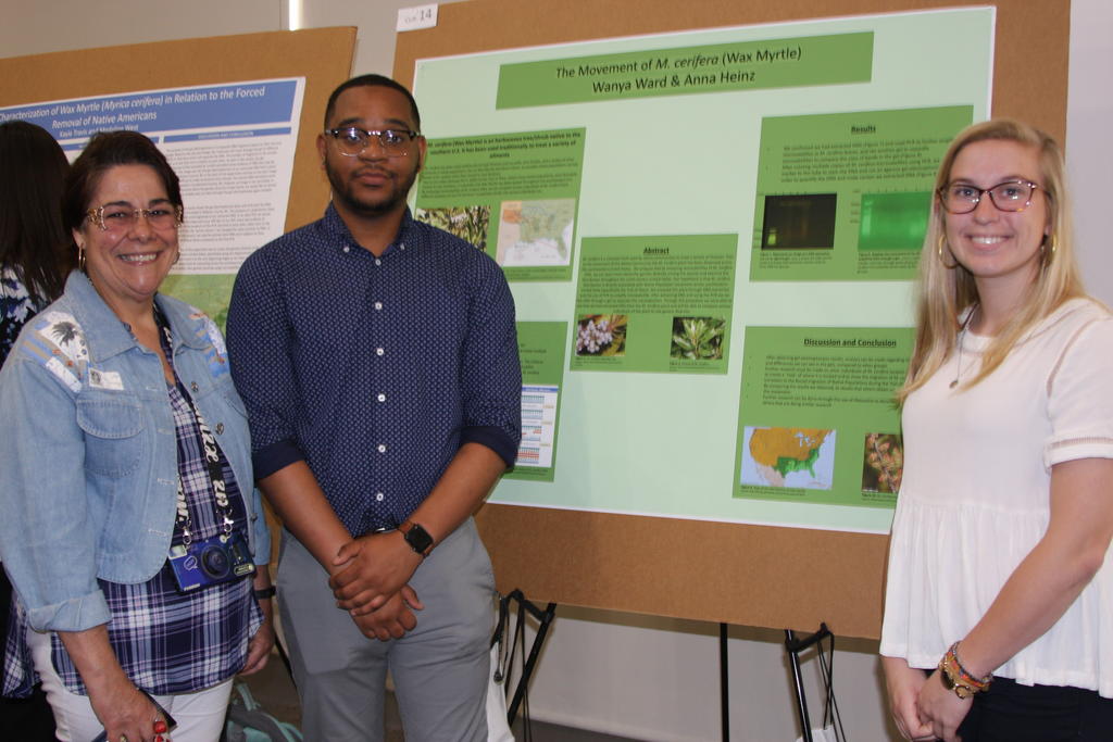 STUDENTS PRESENT CURE AT PURC SYMPOSIUM