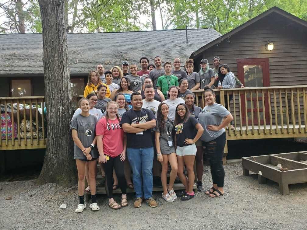 Native Strong participants visited the U.S. Whitewater Center and Cedar Grove Retreat in Charlotte Aug. 8-10