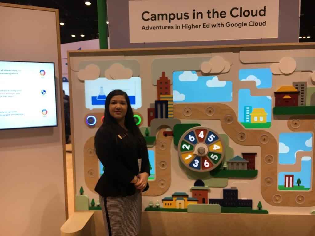 Kindra Locklear was among the presenters at the EDUCAUSE annual conference