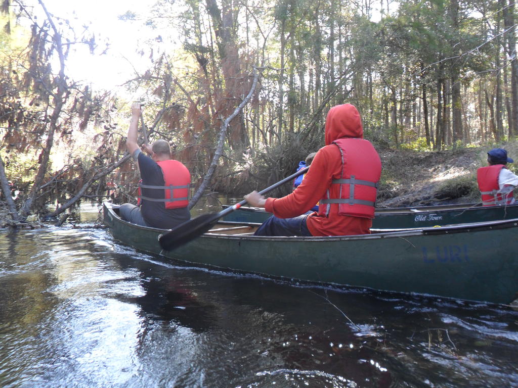 KIG float trip on the Lumber River near Chalk Banks