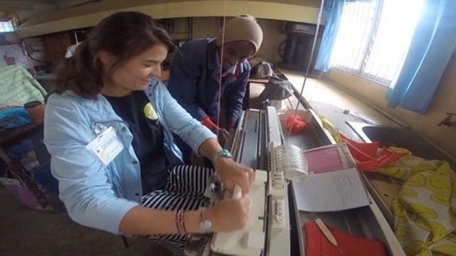 UNCP junior Savannah Bean spent her summer volunteering during a mission trip to Kenya