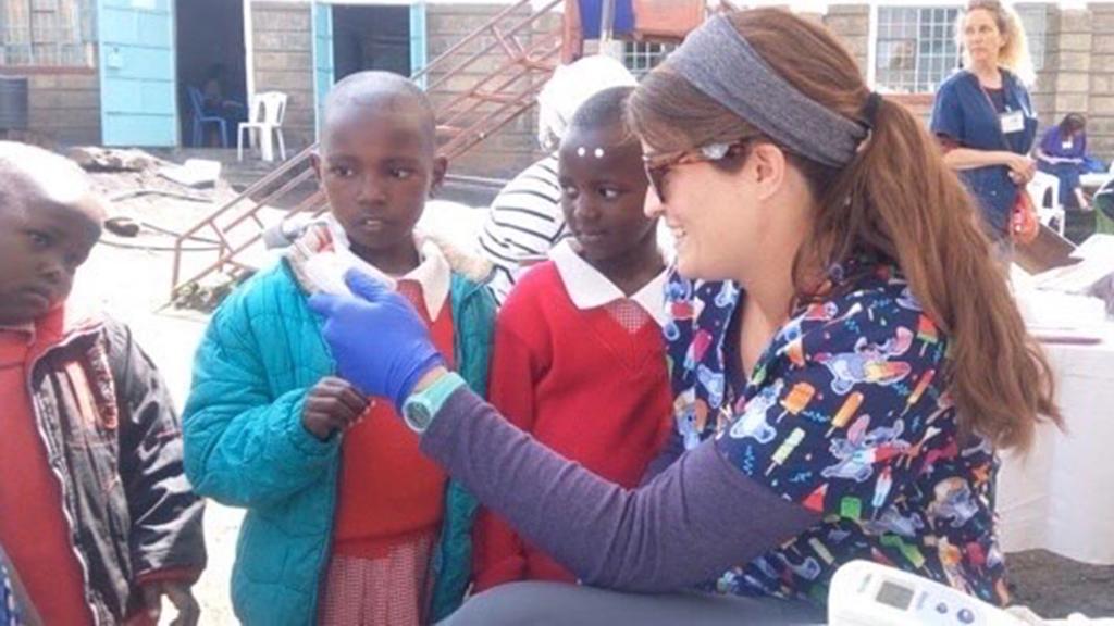 UNCP junior Savannah Bean spent her summer volunteering during a mission trip to Kenya