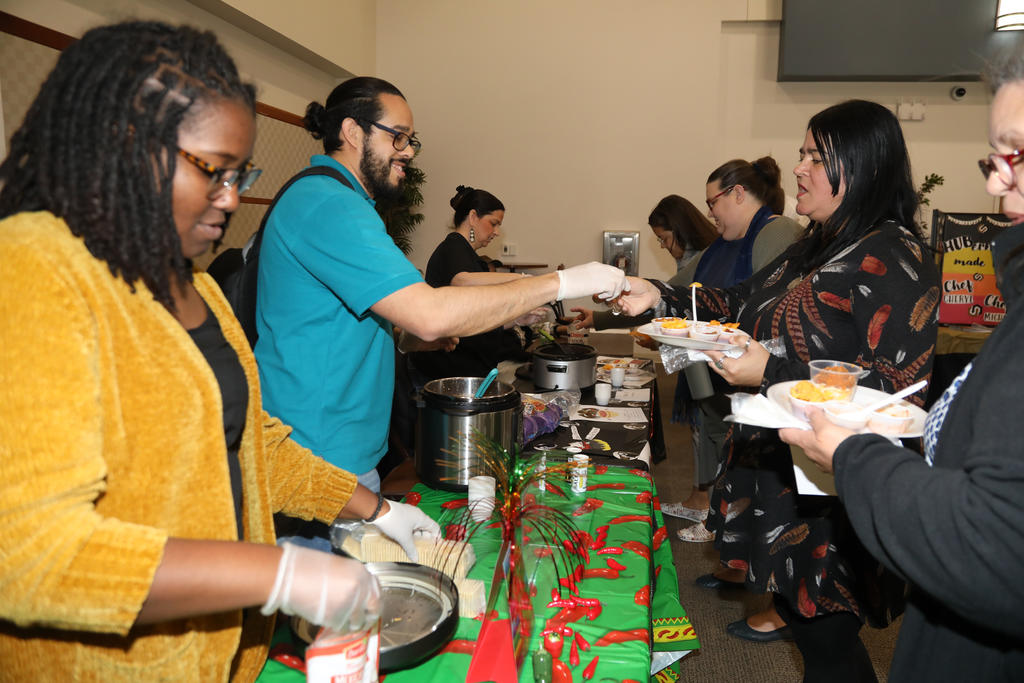 The annual Staff & Faculty Council Chili Cook-Off was held in the UC Annex on March 9