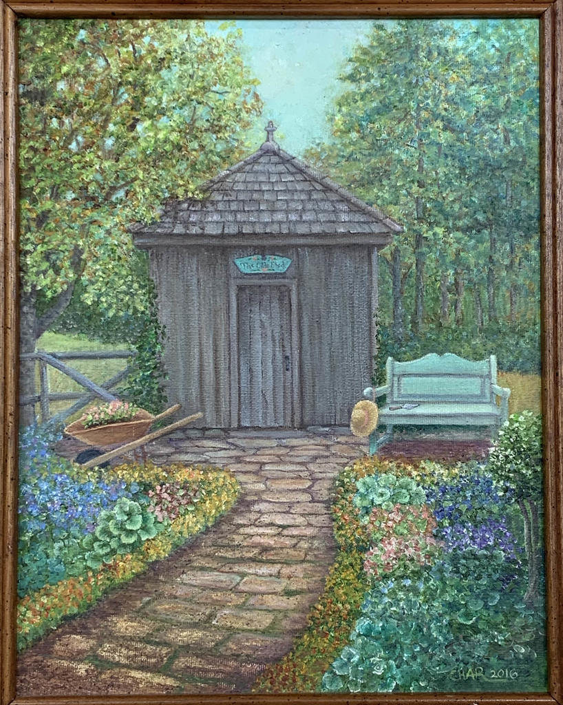 Charlotte Thompson - Garden shed