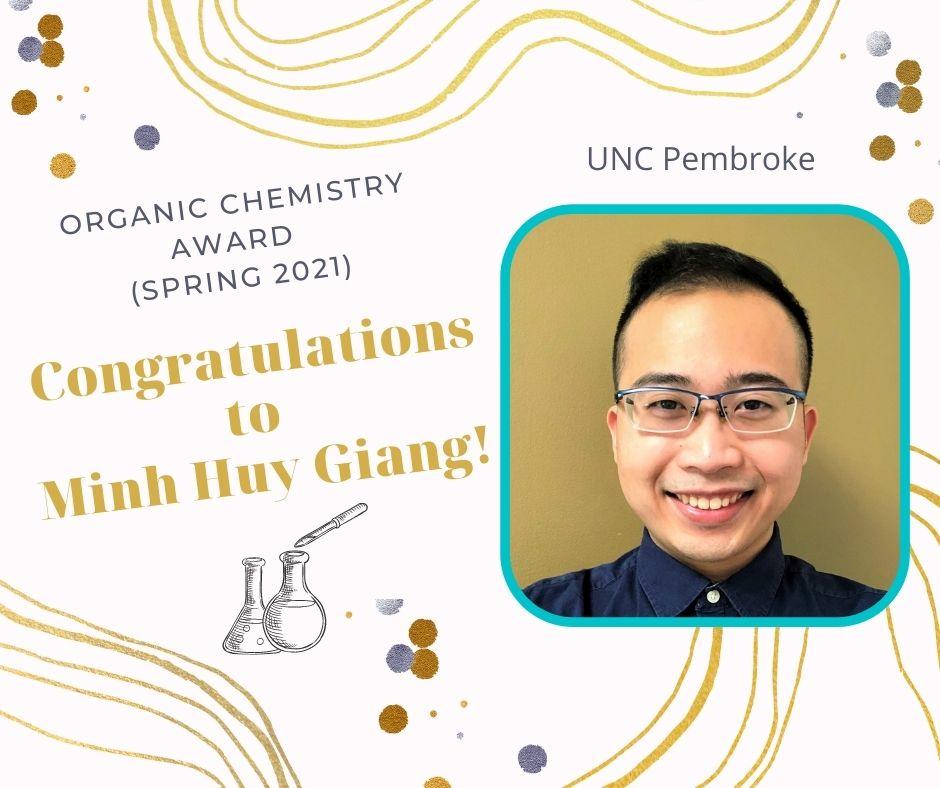 Min Huy Giang - ACS Award in Organic Chemistry