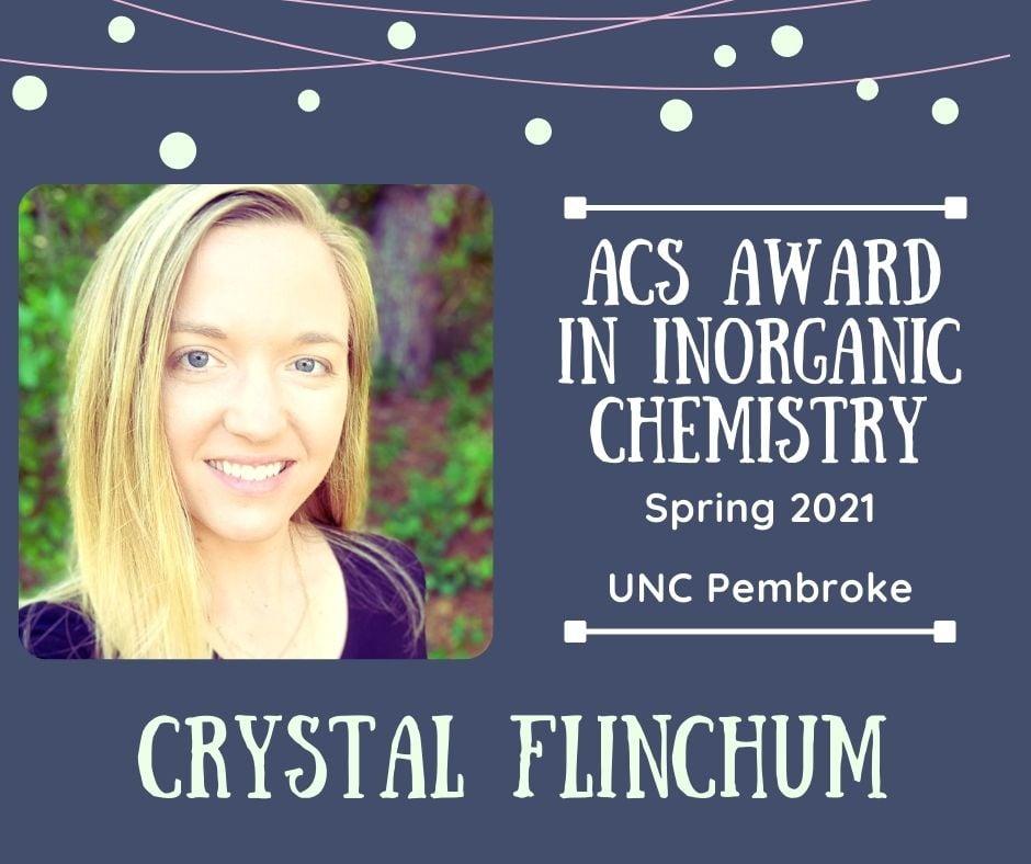 Crystal Flinchum - ACS Award in Inorganic Chemistry