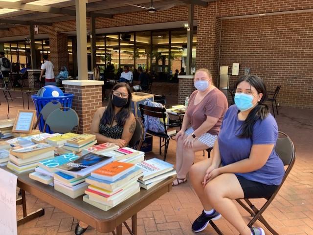Sigma Tau Delta held a book sale Sept. 28-29 to help raise money for membership fees.