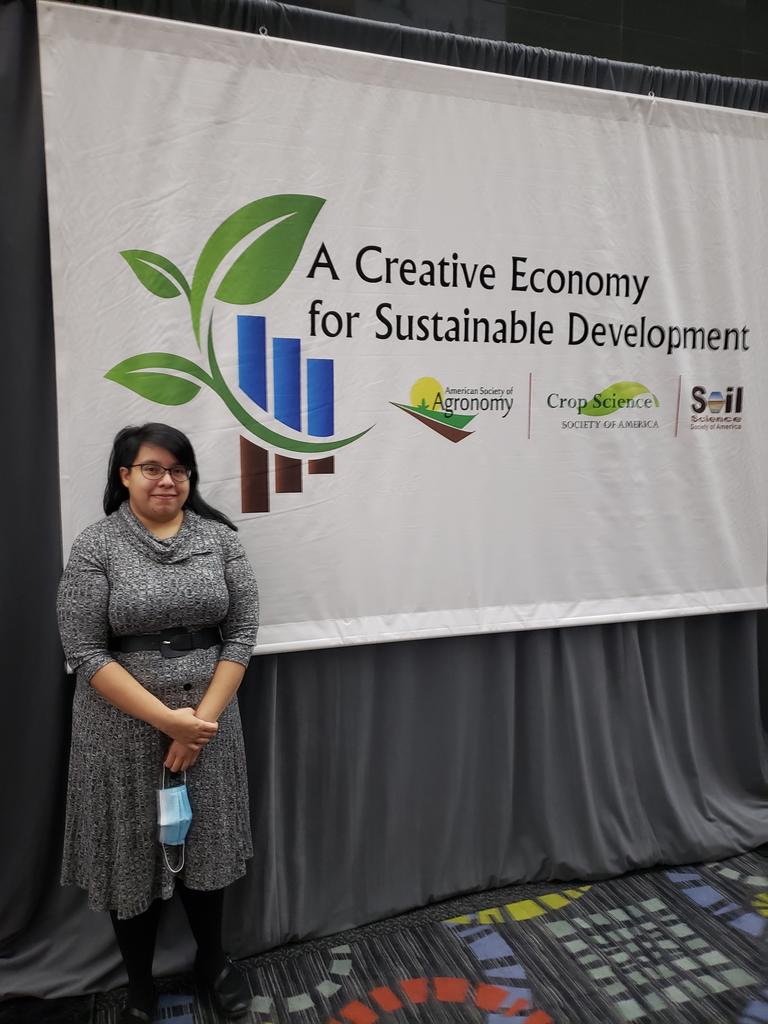 Katina Oxendine was among the presenters at the A Creative Economy for Sustainable Development conference in Salt Lake City.