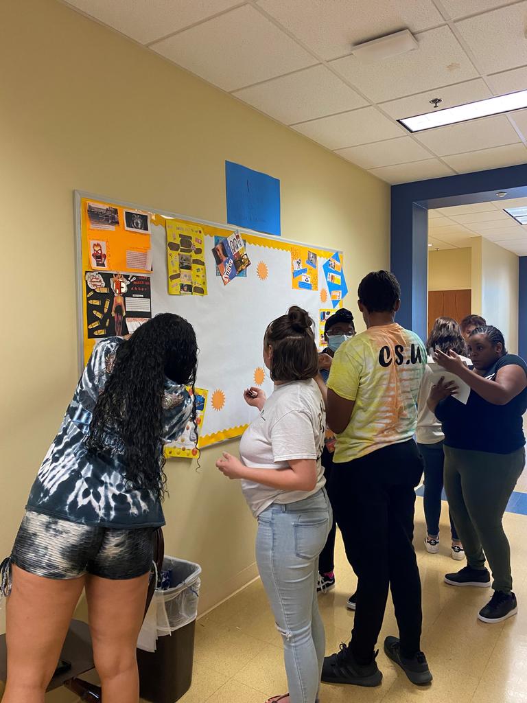 Dr. Lauren Norman's spring 2022 Sociology of Emotions class worked on billboard projects during the semester.