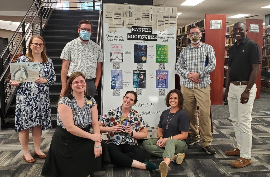 The Student Engagement Committee celebrated Banned Books Week on Sept. 20, 2022.