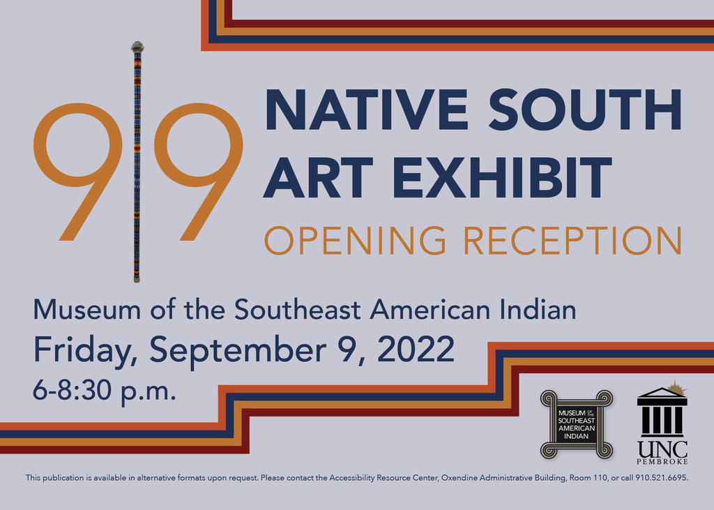 9/9 Native South Art Exhibit