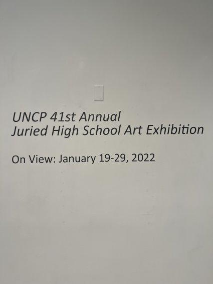High School Juried Exhibition gallery view
