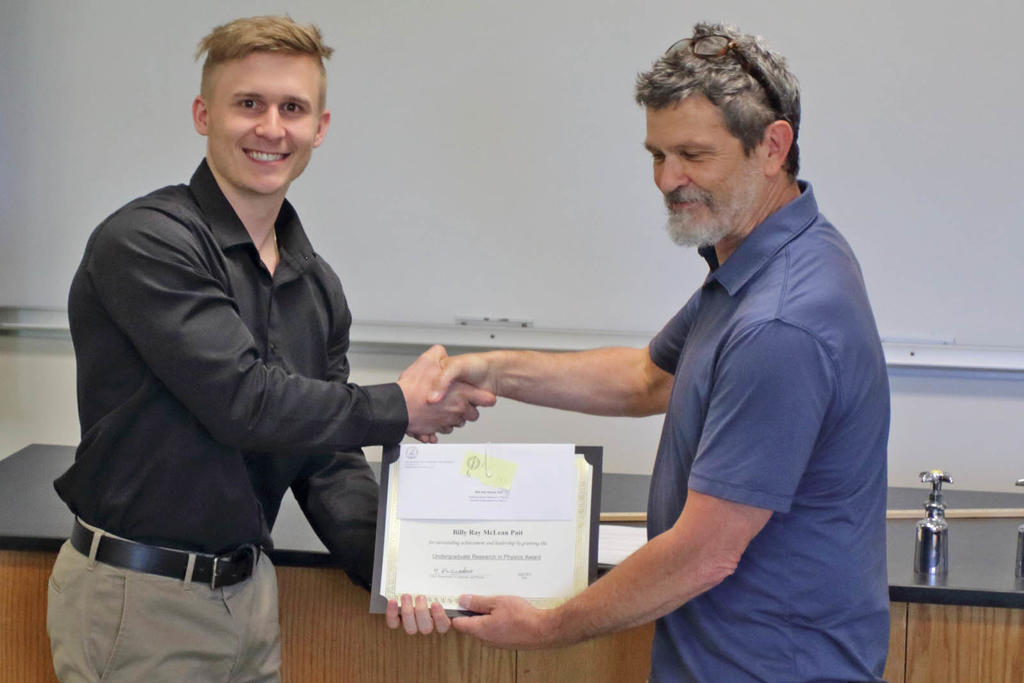 Billy Ray McLean Pait - Undergraduate Research in Physics Award