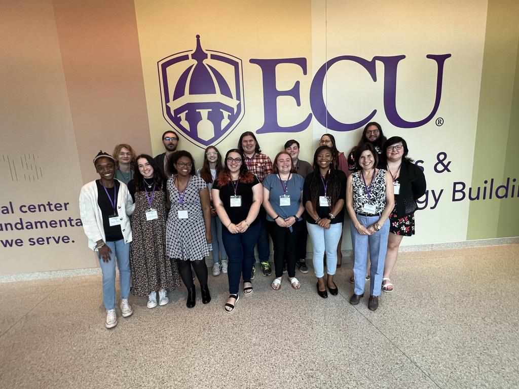 COMPASS students at UNCP participated during the 119th North Carolina Academy of Science meeting at East Carolina University
