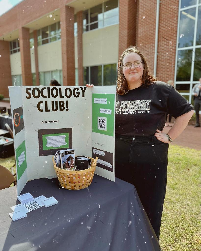 Sociology Club at STEM Fair