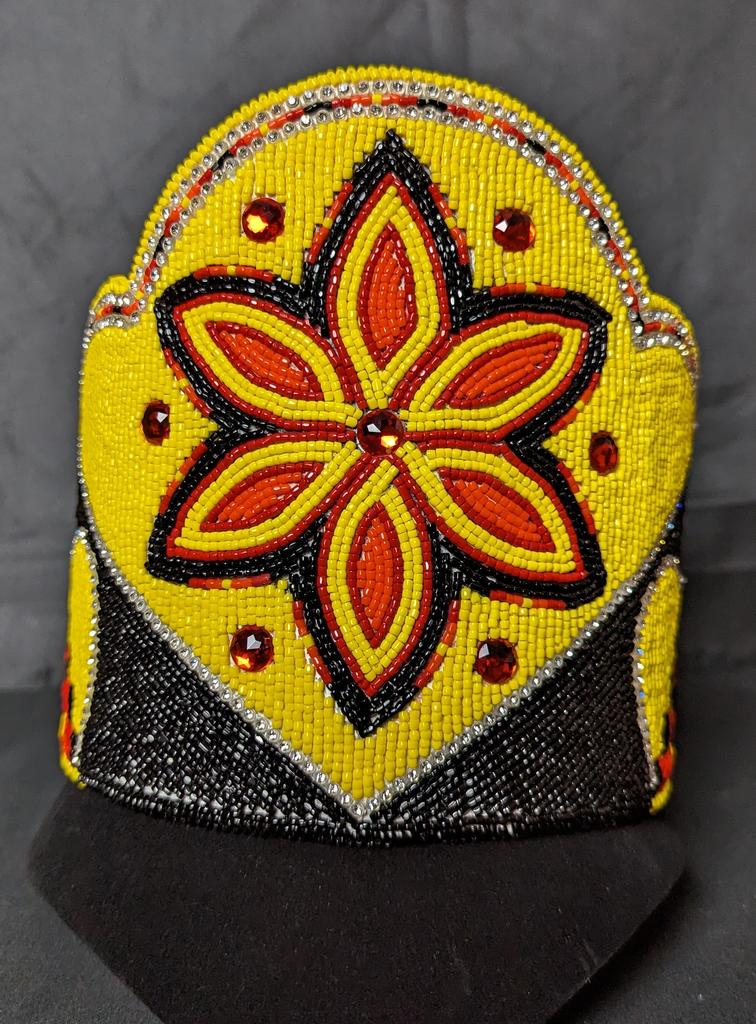 Women's Beaded Southern Traditional Crown by Millicent Clark