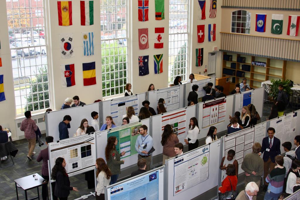 Students from across the state presented research