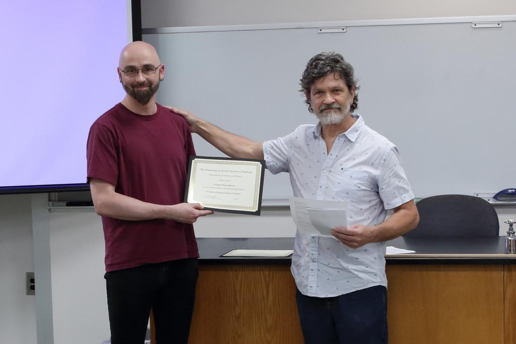 Tristan Dwyer - Einstein Achievement Award in Physics