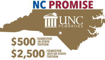 UNC Pembroke, an NC Promise institution.