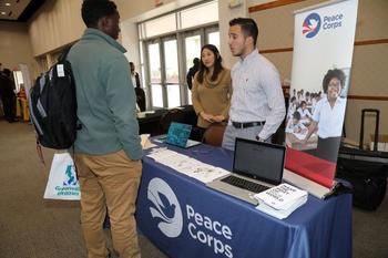 Peace Corps Recruitment Table 