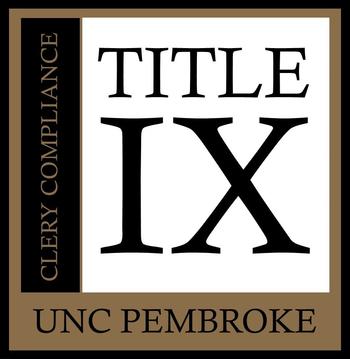 UNCP Title IX and Clery Compliance Logo