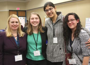 Dr. Rachel Smith, Cora Bright, Ereny Gerges, and Cheyenne Lee.  View more photos in the gallery below.